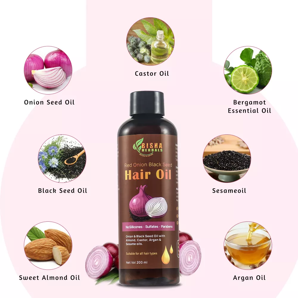 Red Onion Black Seed Hair Oil