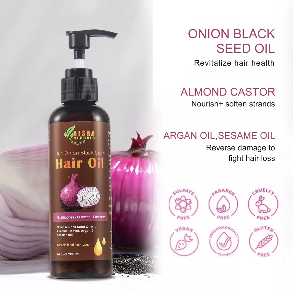 Red Onion Black Seed Hair Oil