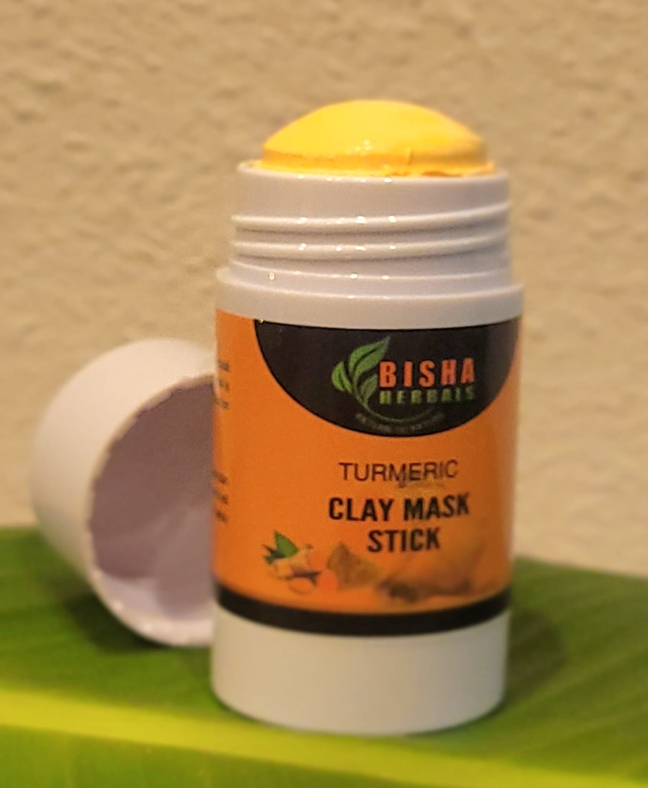 Turmeric Clay Mask Stick – Natural Cleanser for Radiant Skin