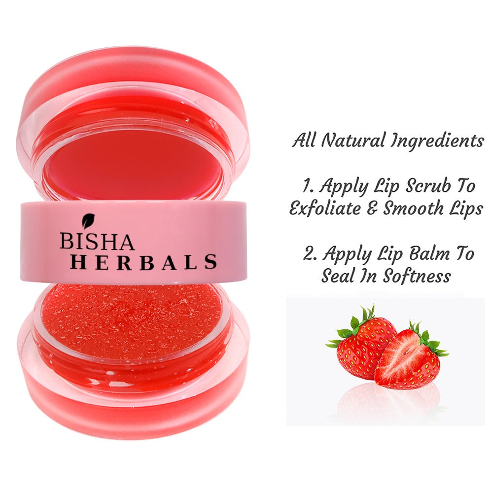 2 in 1 Lip Scrub & Lip Balm