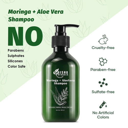 Moringa and Aloevera Shampoo