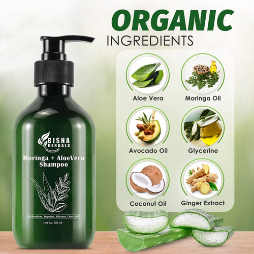 Moringa and Aloevera Shampoo