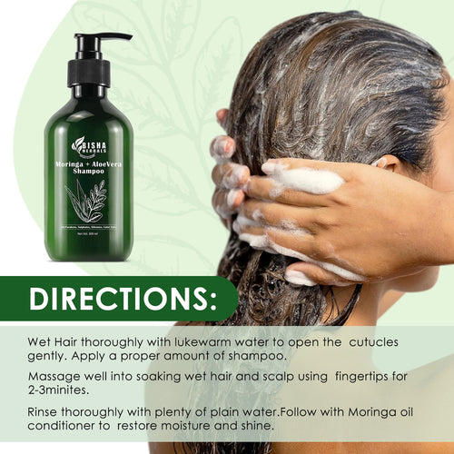Moringa and Aloevera Shampoo